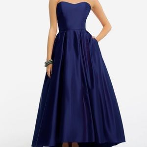 Navy Blue Ballgown